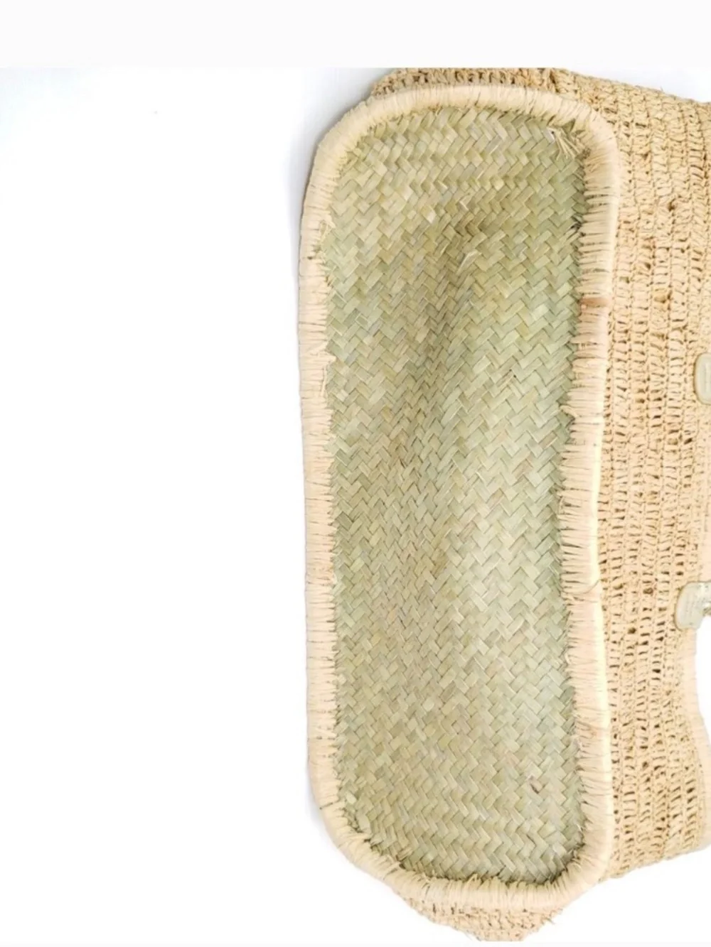 Lilly Pulitzer Riviera straw tote large - Picture 4 of 4